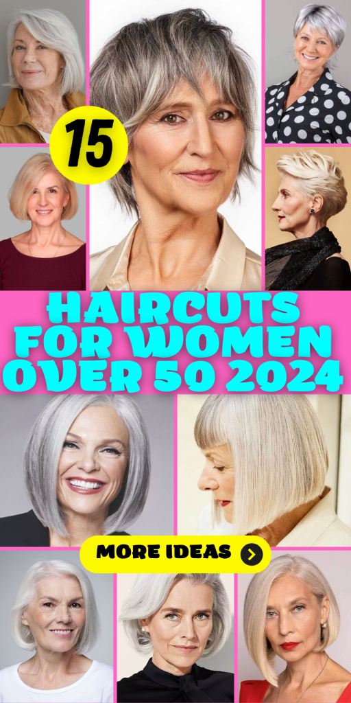 Top 2024 Haircuts for Women Over 50: Chic Bobs & Layered Styles