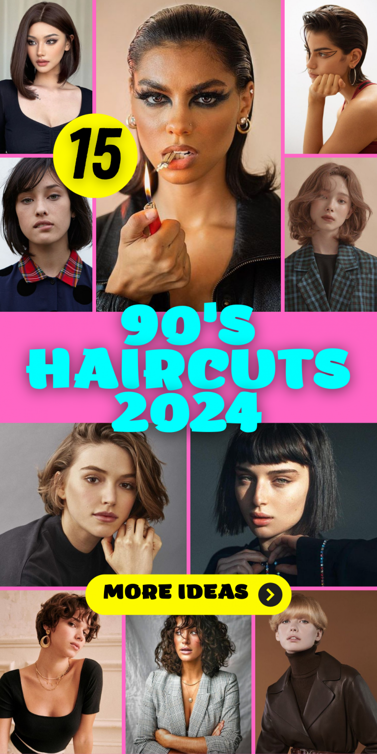 90s Haircuts Revival Trendy Styles For 2024 Long Short Curly Looks   3 25 768x1536 