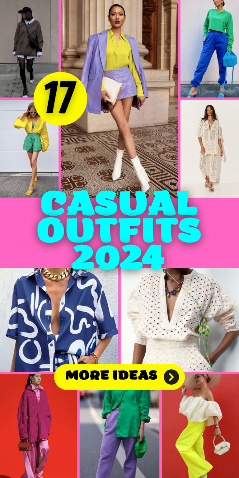 2024's Top Casual Outfits for Women: Winter Elegance to Summer Chic