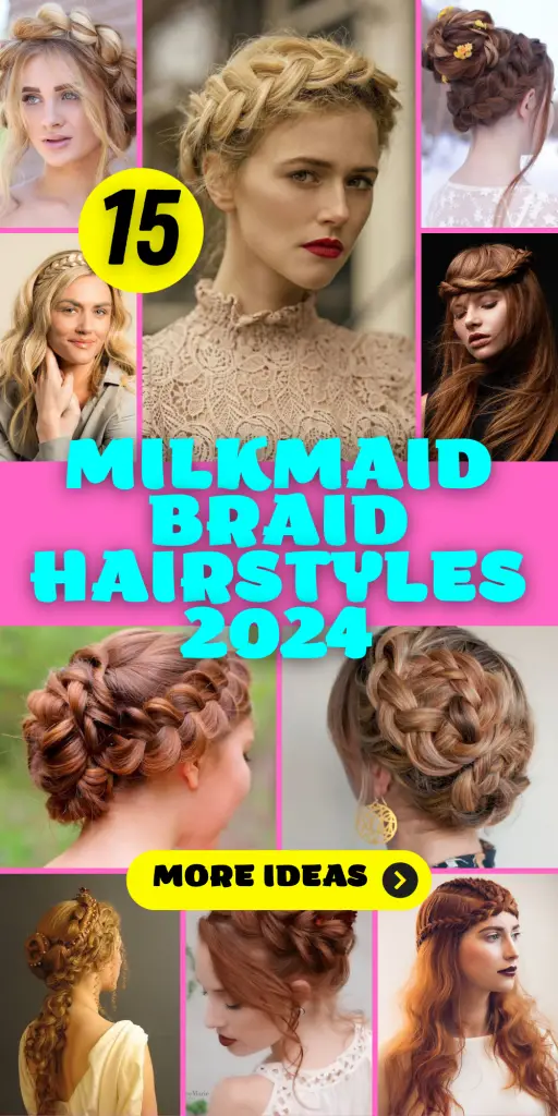 Embracing Elegance: Milkmaid Braid Hairstyles to Refresh Your Look in 2024