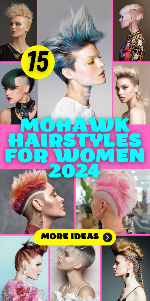 The Evolving Elegance of Mohawk Hairstyles for Women 2024