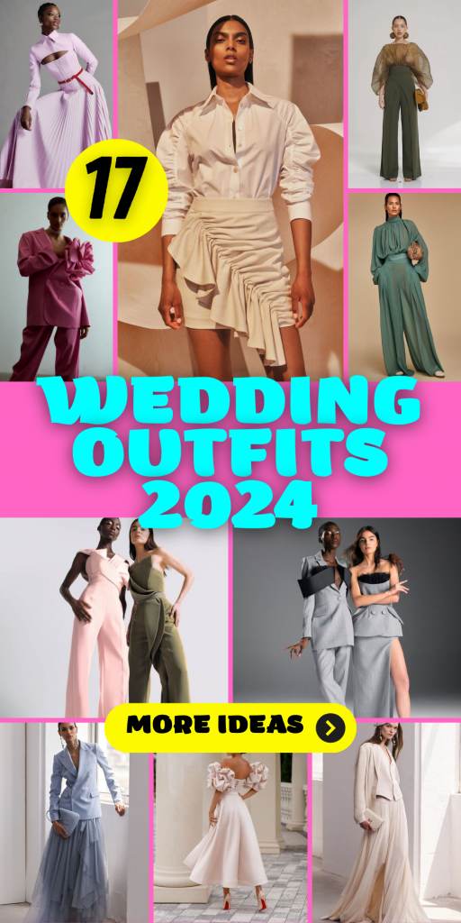 Walking Down the Aisle in Style: The Definitive Guide to 2024's Wedding Outfit Trends
