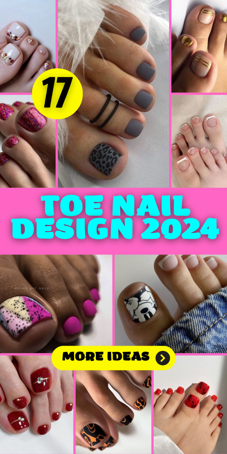 2024's Trendy Toe Nail Designs: Summer to Fall Chic Pedicure Ideas