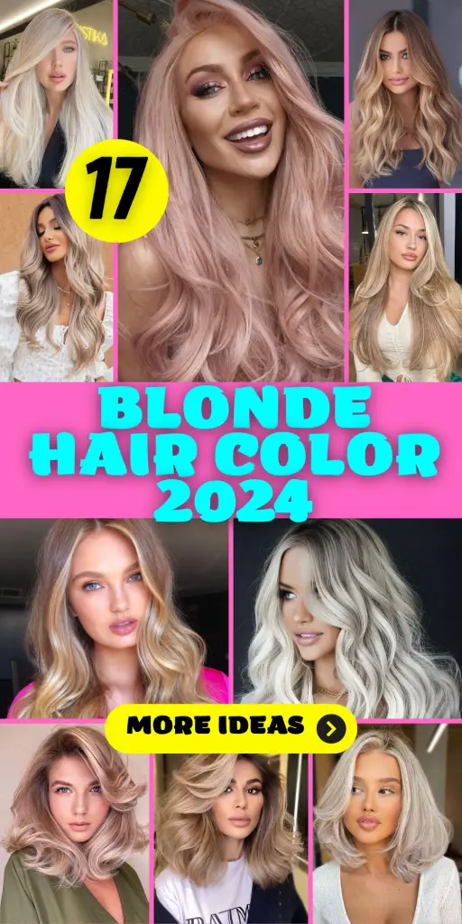 Blonde Hair Color 2024: Embracing the New Hues