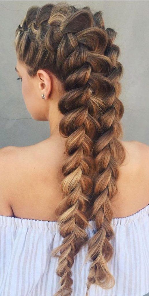 Two Braids Hairstyle 2024: 15 Ideas