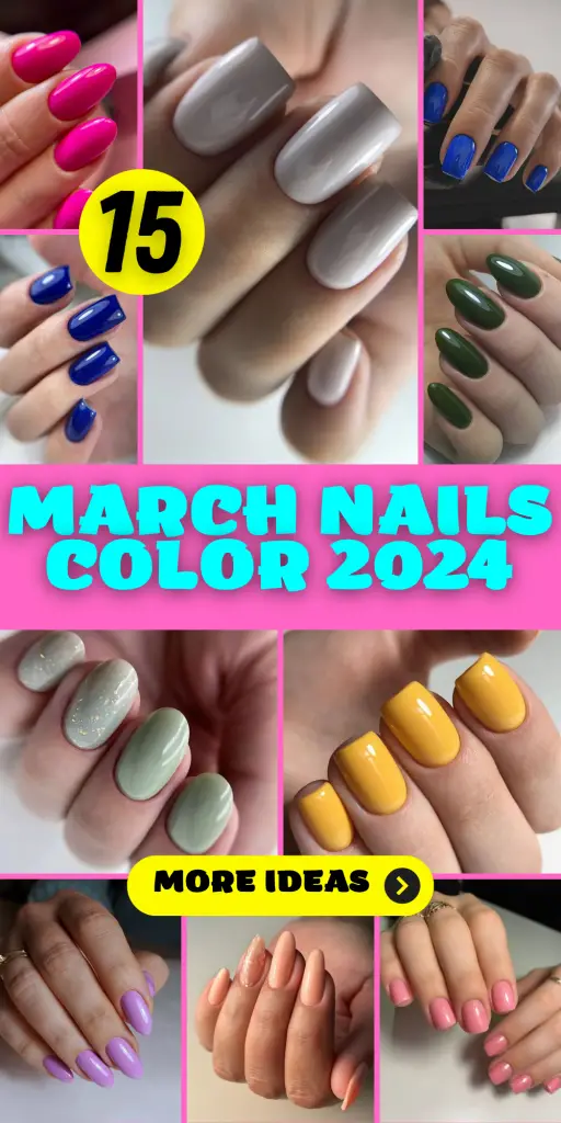 March Nails Color 2024: Babyboomer, Winter, and Trendy Nail Ideas