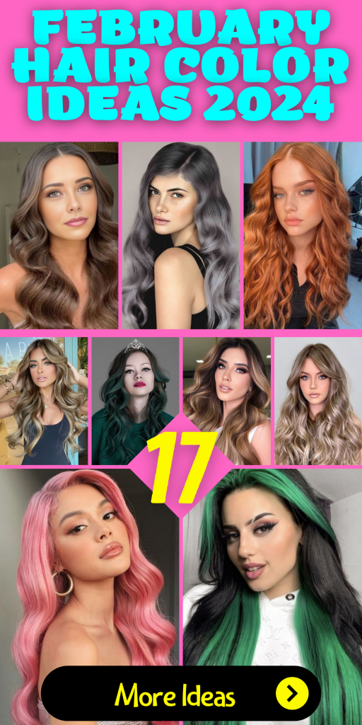 2024's Top February Hair Colors: Trendy Shades for All