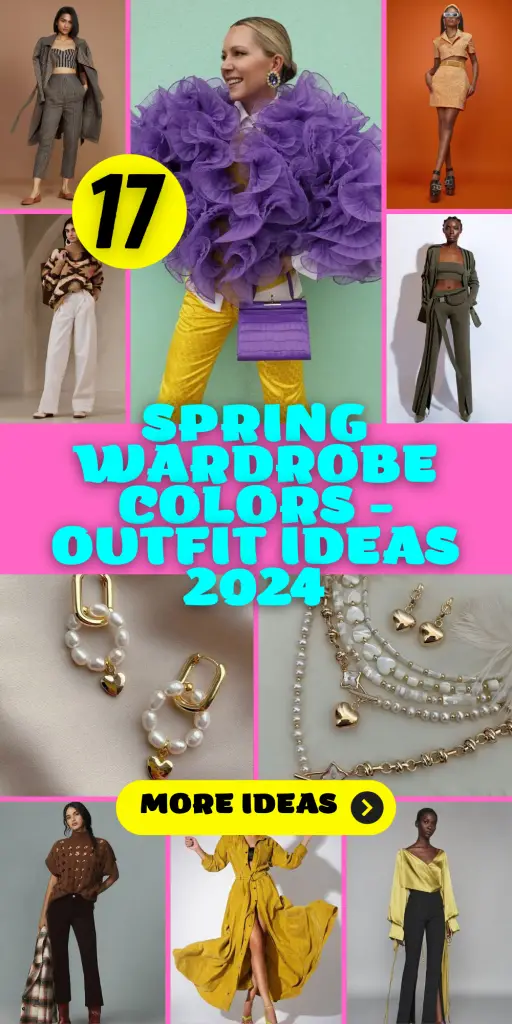 Exploring Spring Wardrobe Colors: Outfit Ideas for 2024
