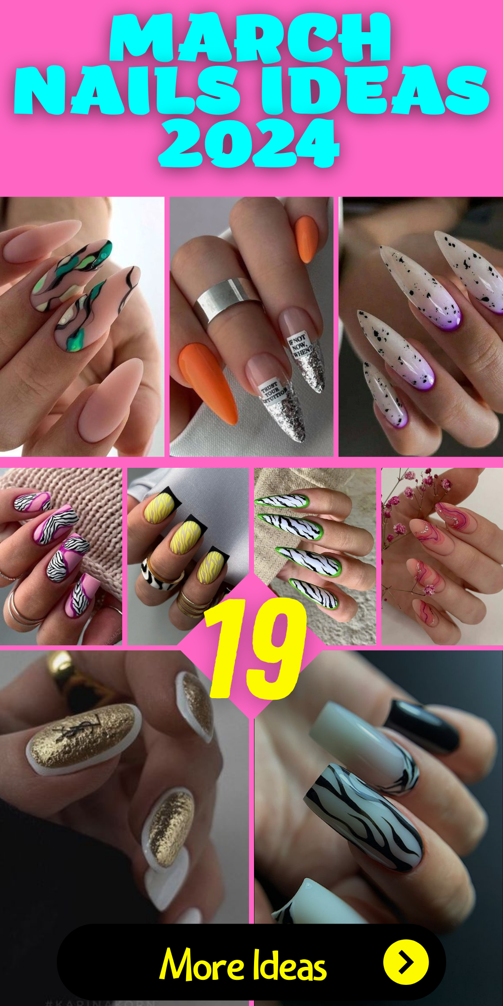 March 2024 Nail Trends: Cute & Trendy Manicure Ideas for Spring