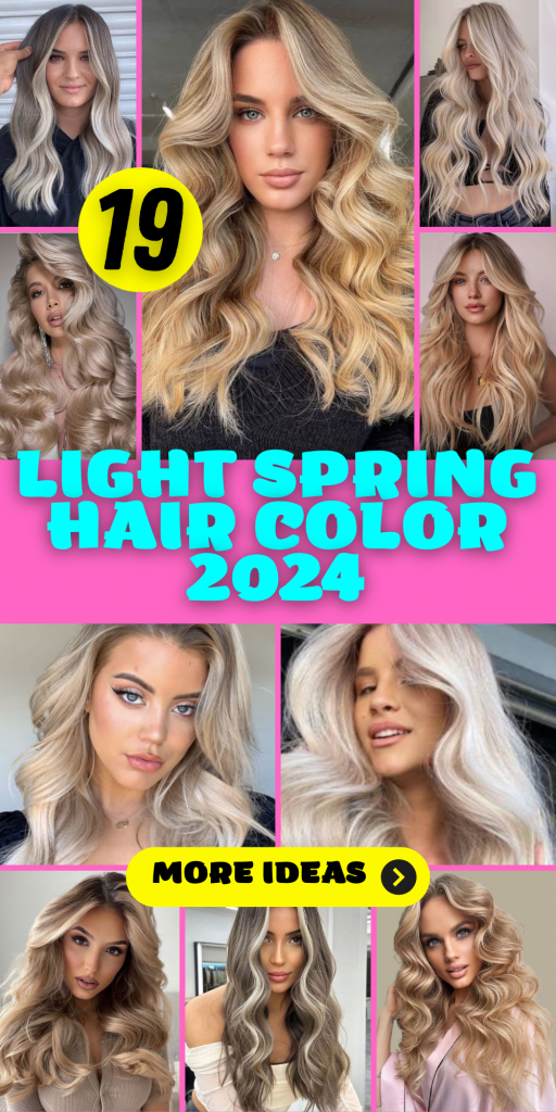 Light and Lovely: Spring Hair Color Trends for 2024