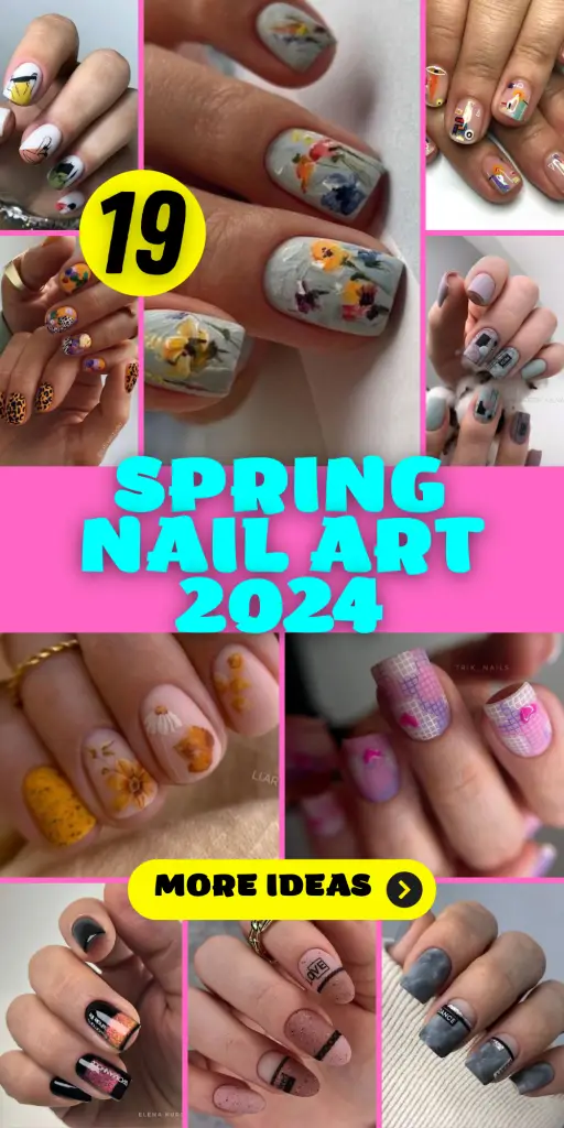 Embracing the Bloom: Spring Nail Art 2024