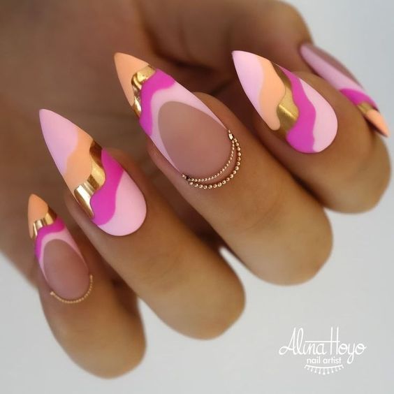 Elegance in Length: Spring Long Nails 2024 Nail Trends