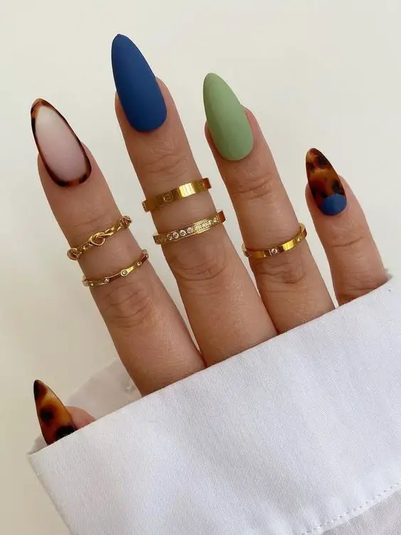 Trendy Spring Matte Nail Designs for 2024