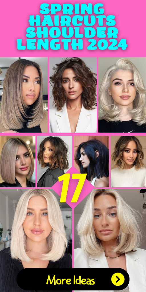 2024 Shoulder-Length Spring Haircuts: Twist, Blonde Color Ideas, and More