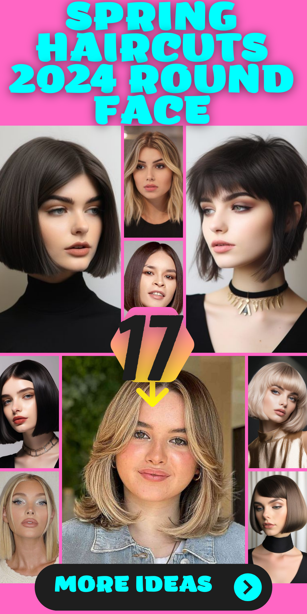 Spring Haircuts 2024 for Round Face: Trends, Styles, and Inspiration