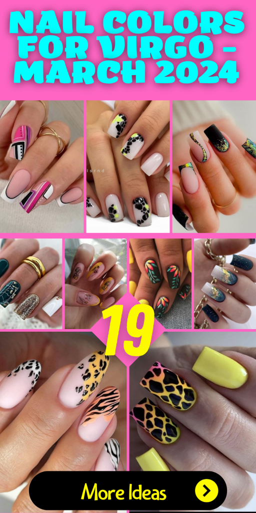 Nail Colors for Virgo March 2024 Trending Ideas in Solid, Gel, Dip, and Acrylic Polish