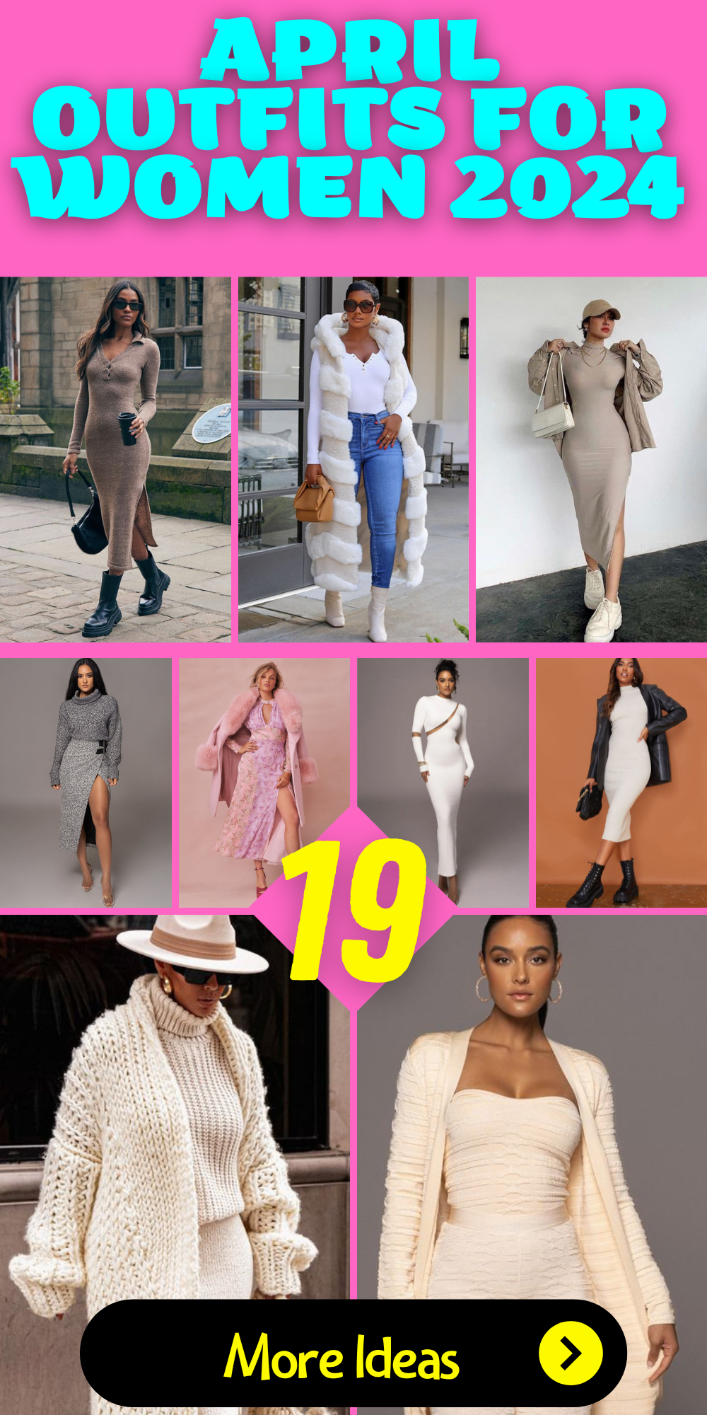 April Outfits for Women 2024: Classic, Casual, and Vintage Ideas