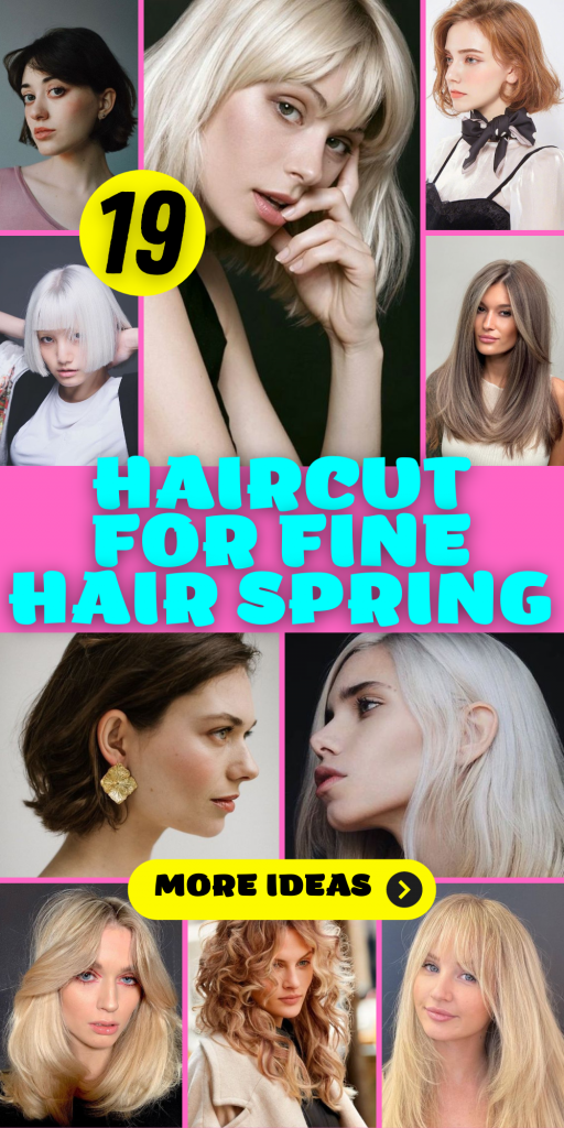 2024 Spring Haircut Ideas for Fine Hair: Easy Styles and More