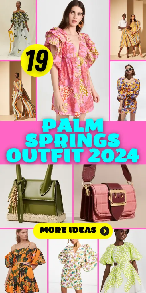 2024 Palm Springs Outfit Ideas: Retro, LV, and Aesthetic Summer Fashion