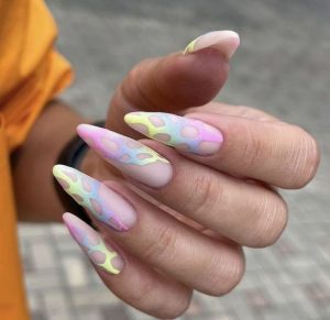 2024 Colorful Spring Nails Trendy Designs Art And Inspo   8 3 300x291 