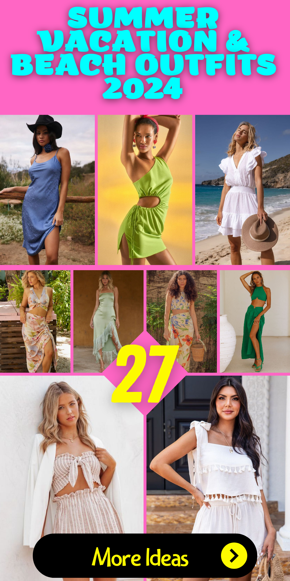 Sizzling Summer Vacation & Beach Outfits 2024: Your Ultimate Style Guide