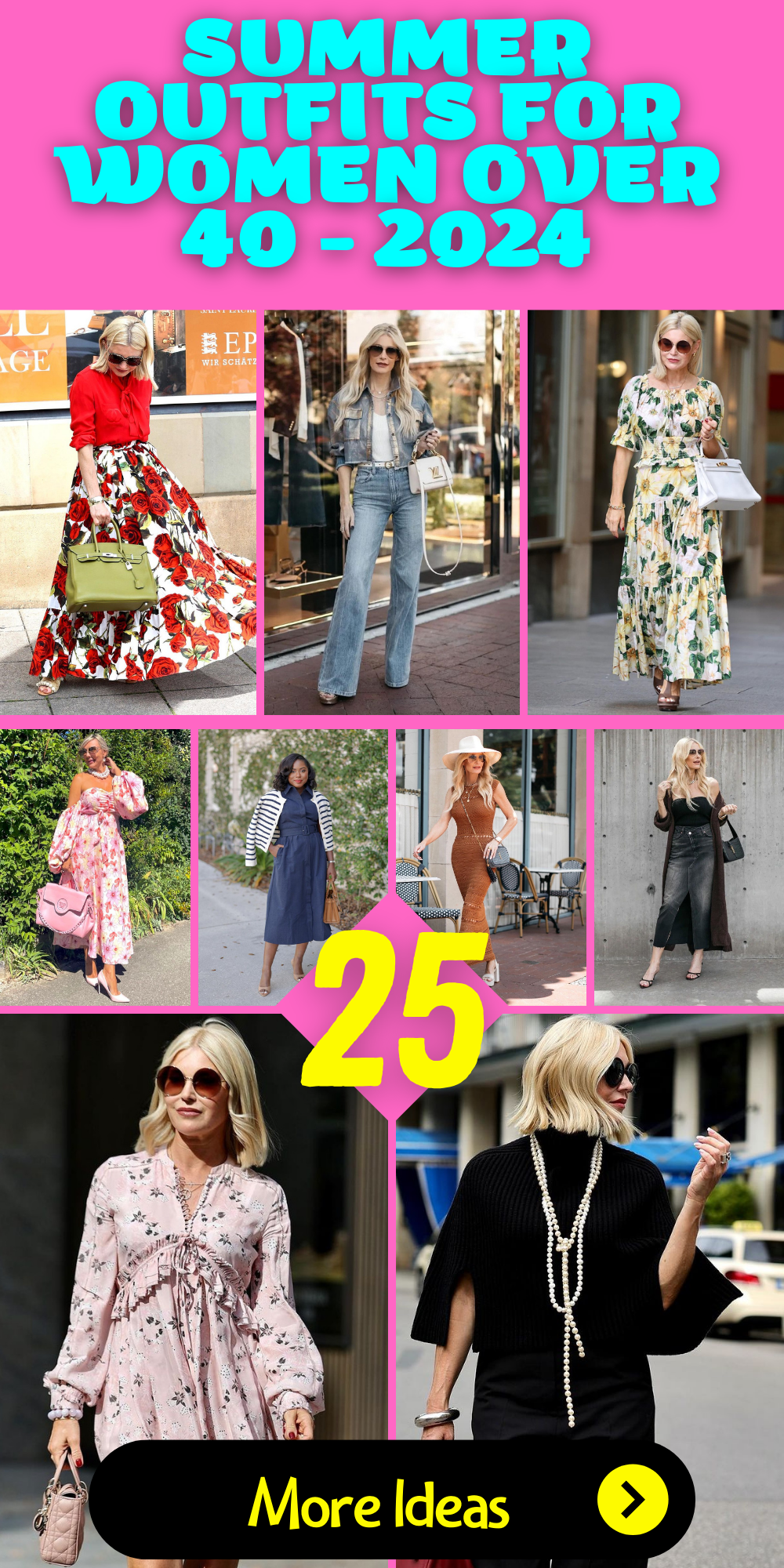 Embracing Summer Chic: Style Guide for Women Over 40 in 2024