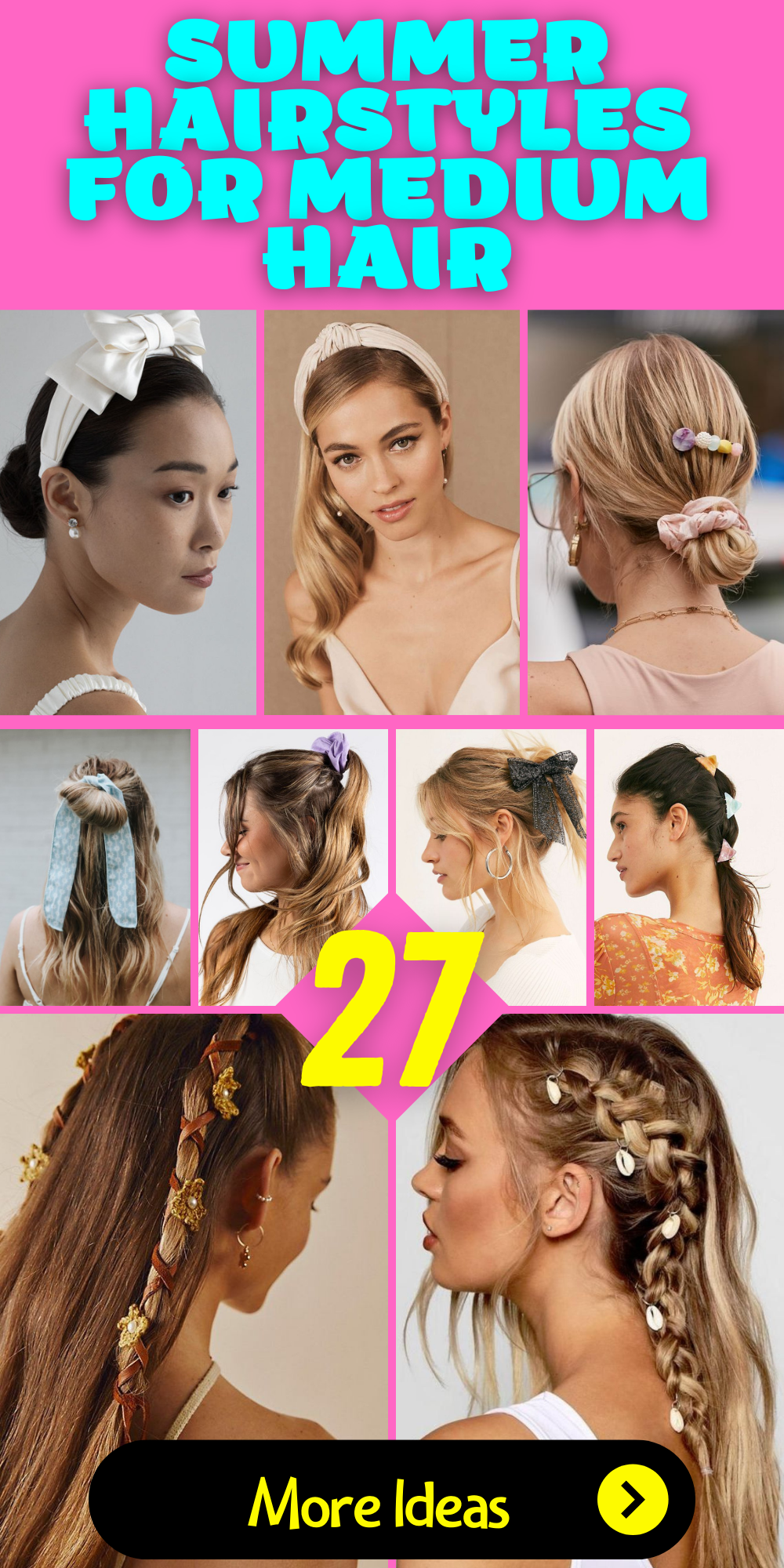 Breezy Beauty: Summer Hairstyles for Medium Hair Lengths