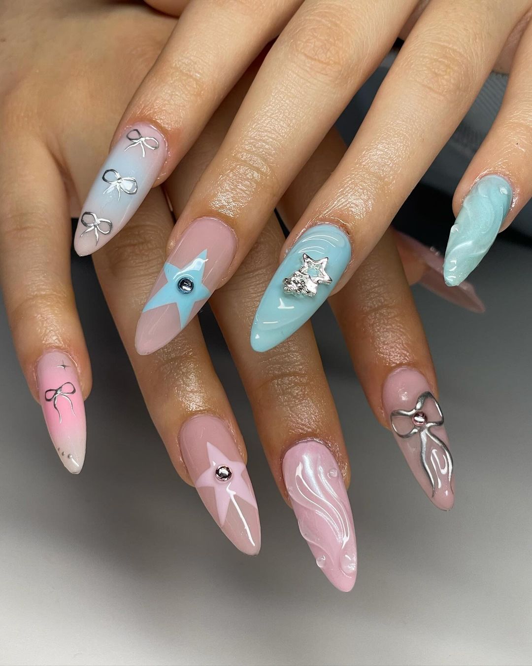 Sizzling Summer Almond Nails: Colorful Designs and Ideas