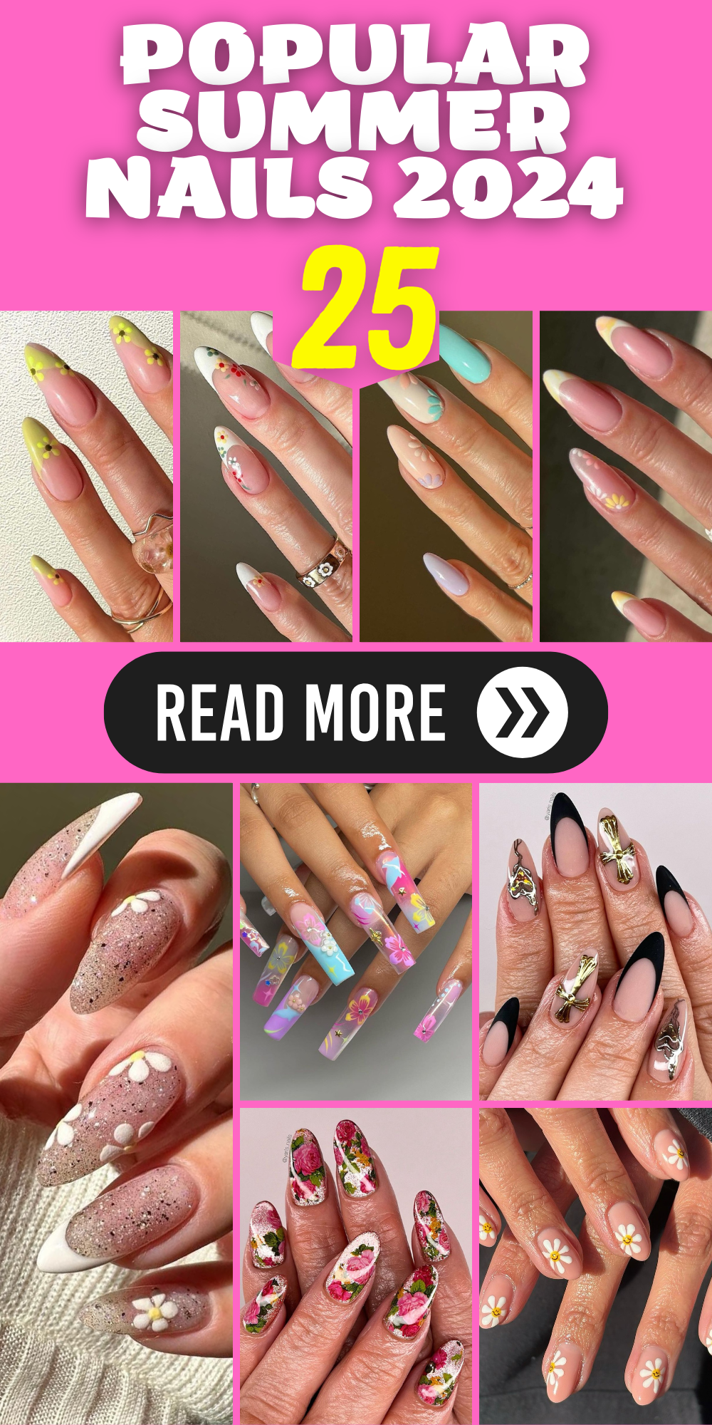 Trending Tints: Explore the Most Popular Summer Nail Styles of 2024