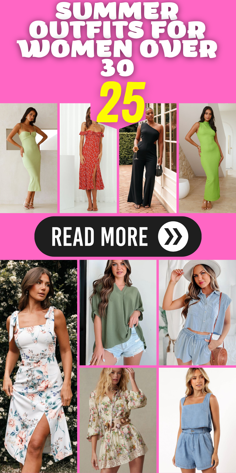 Chic and Stylish: Summer Outfits for Women Over 30
