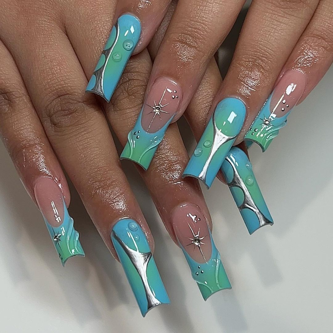 Glamorous Summer Acrylic Nail Designs 2024: Elevate Your Style