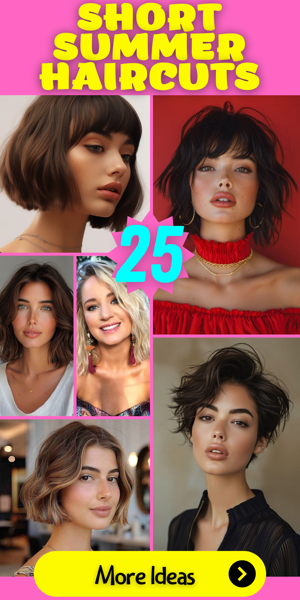 Breezy and Beautiful: Top Short Summer Haircuts for a Refreshing Change