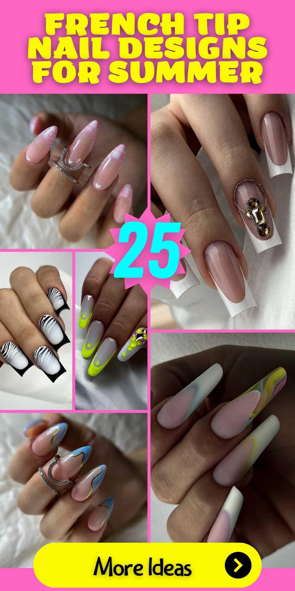 25 French Tip Nail Designs for a Chic Summer Style