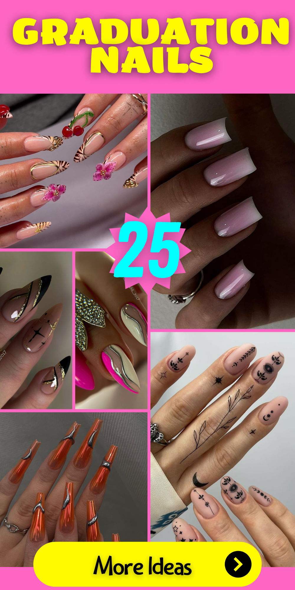 Celebrate Your Milestone in Style: 25 Graduation Nail Ideas to Rock Your Ceremony!