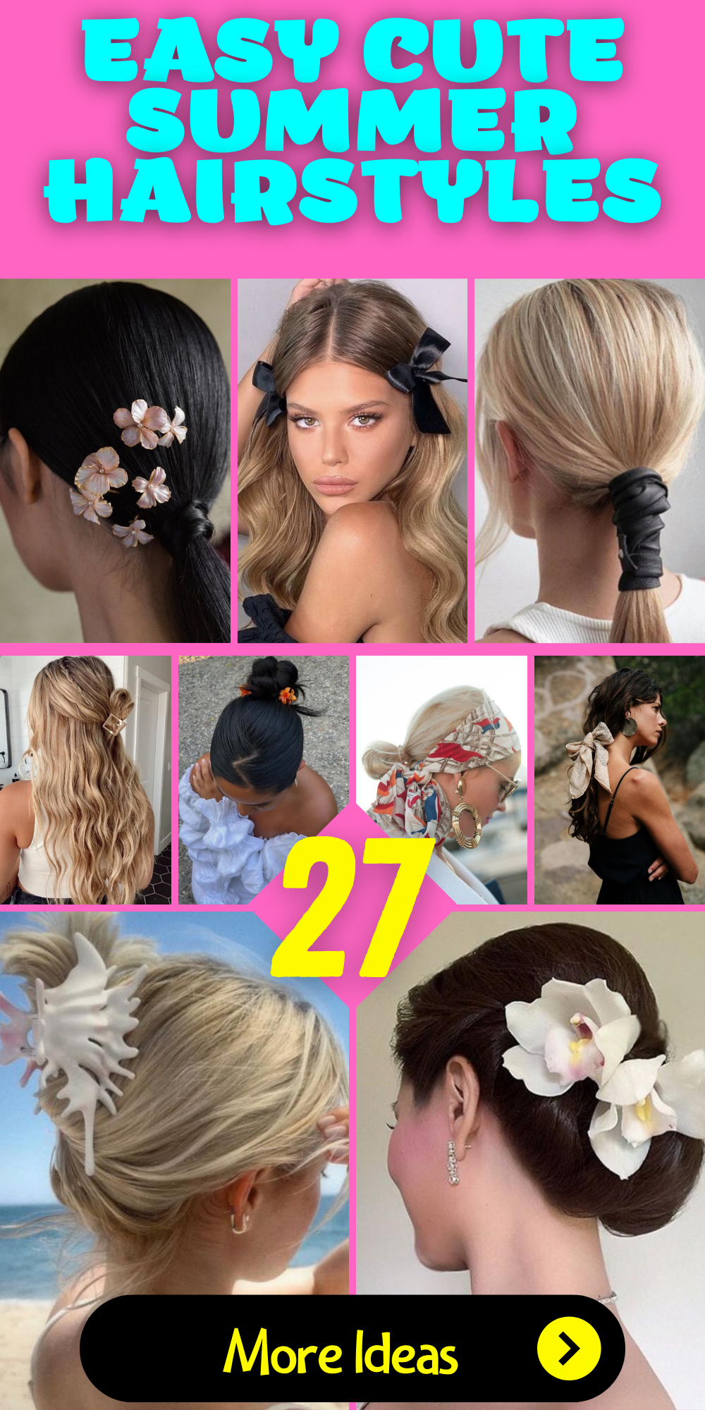 Effortlessly Chic: Easy and Cute Summer Hairstyles to Try