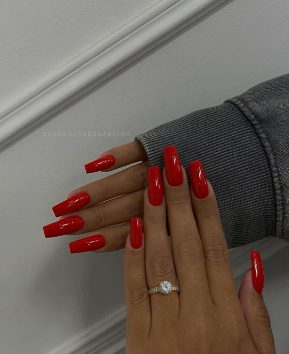 29 Red Summer Nails Shades & Designs: Trendy Ideas for Bright and ...