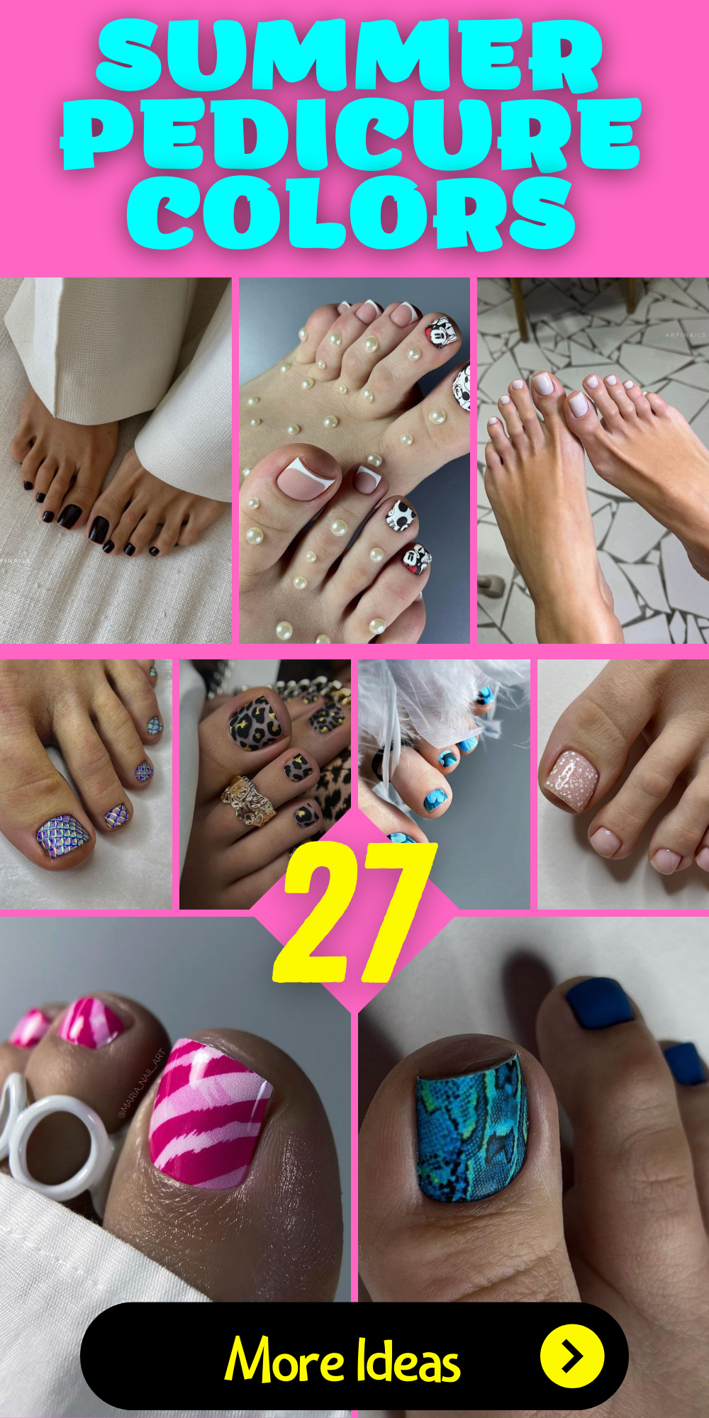 Step into Summer with Style: 27 Pedicure Colors Perfect for Sunny Days
