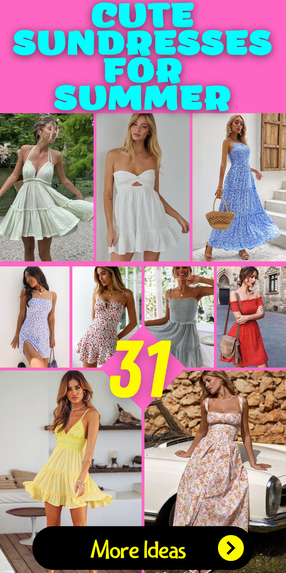 Adorable Sundresses Perfect for Summer Vibes