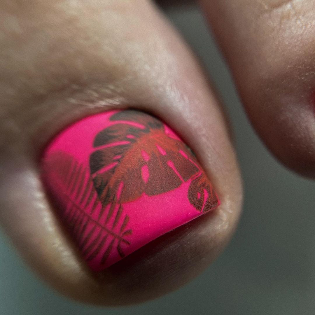 27 Hot Pink Toe Nail Designs to Rock This Summer: Get Inspired!
