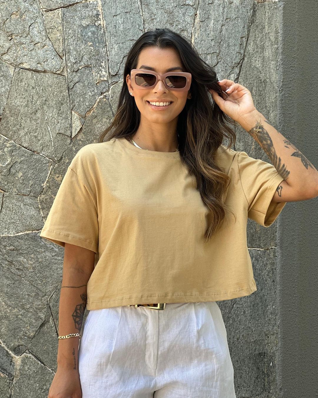 Effortlessly Chic: Simple Lazy Day Summer T-Shirt Outfits