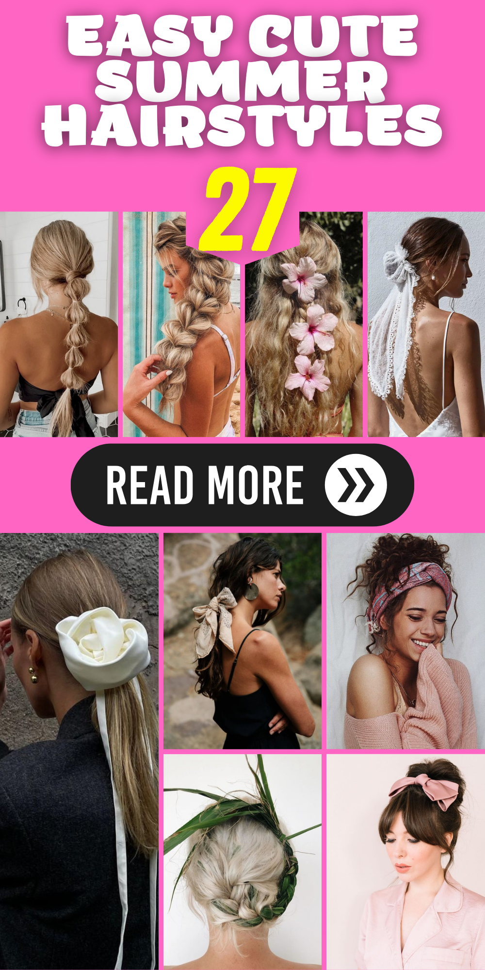 Effortlessly Chic: Easy and Cute Summer Hairstyles to Try