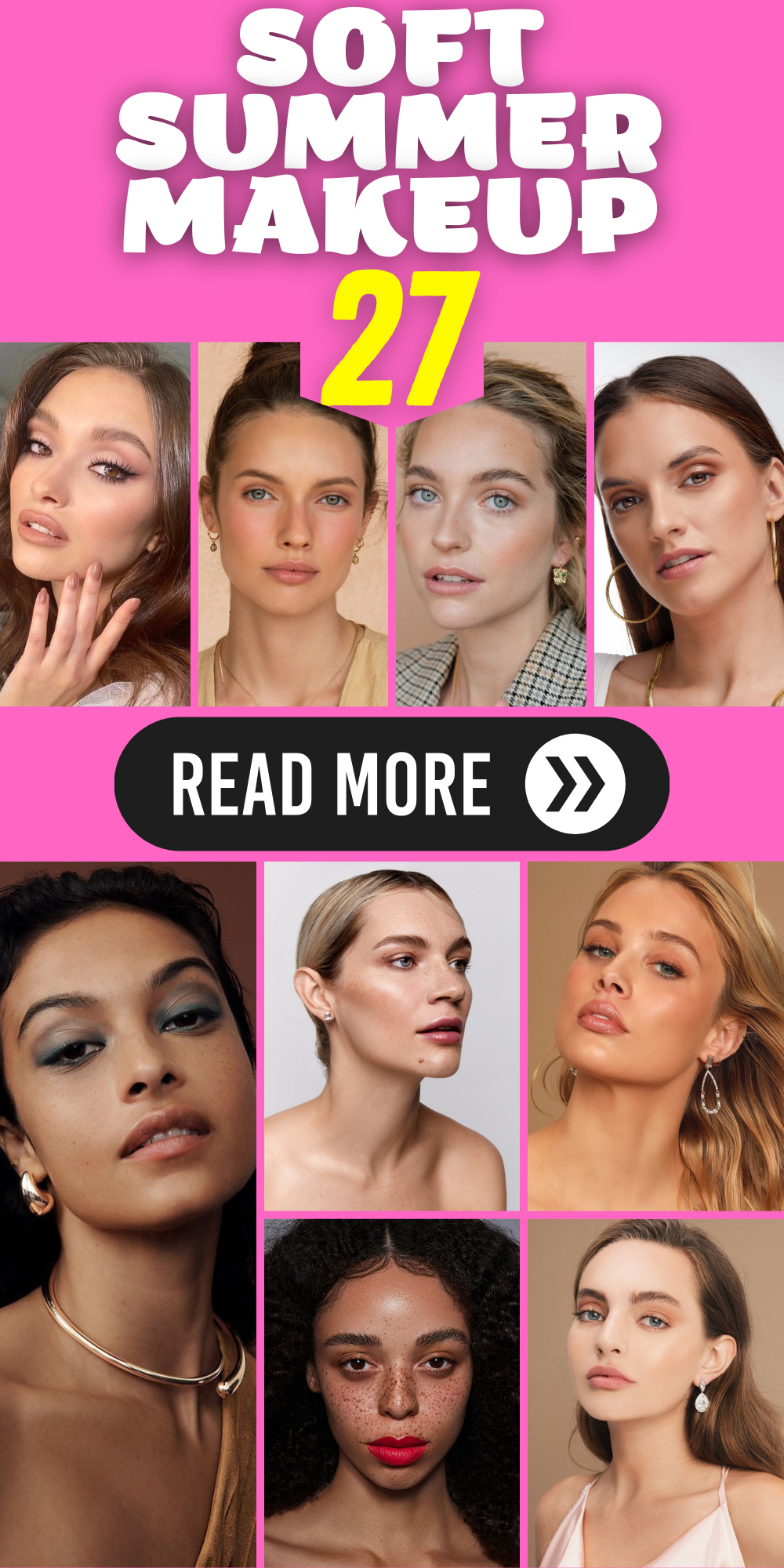 Effortlessly Elegant: Soft Summer Makeup Looks to Try