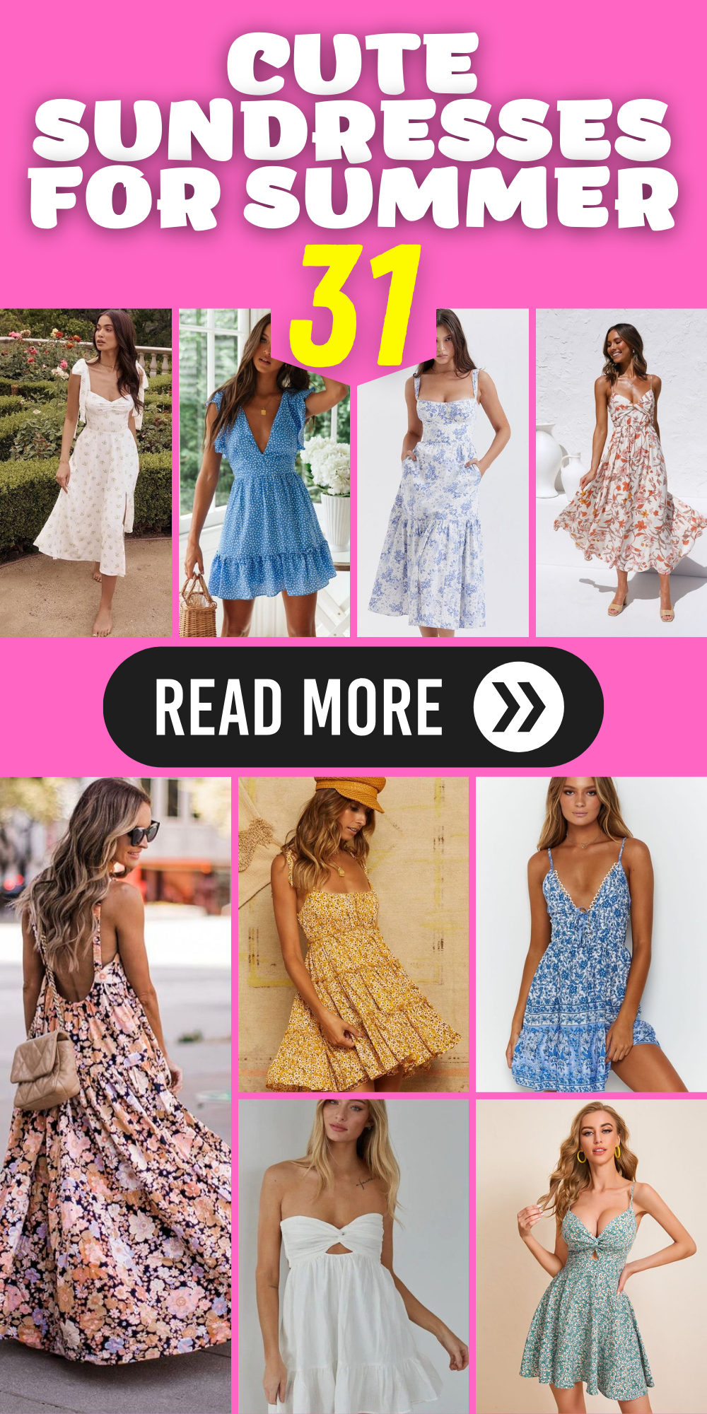 Adorable Sundresses Perfect for Summer Vibes