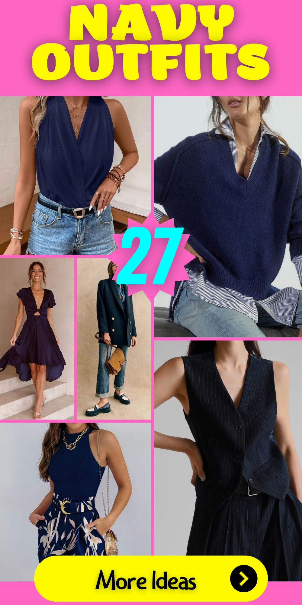 27 Navy Outfit Ideas: Stylish Ways to Embrace the Classic Color