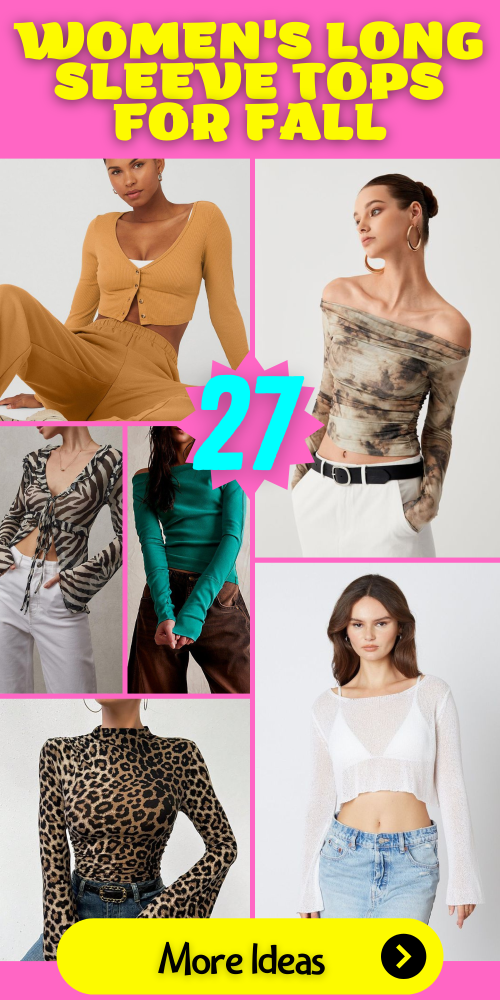 27 Women's Long Sleeve Tops for Fall: Cozy and Fashionable Ideas