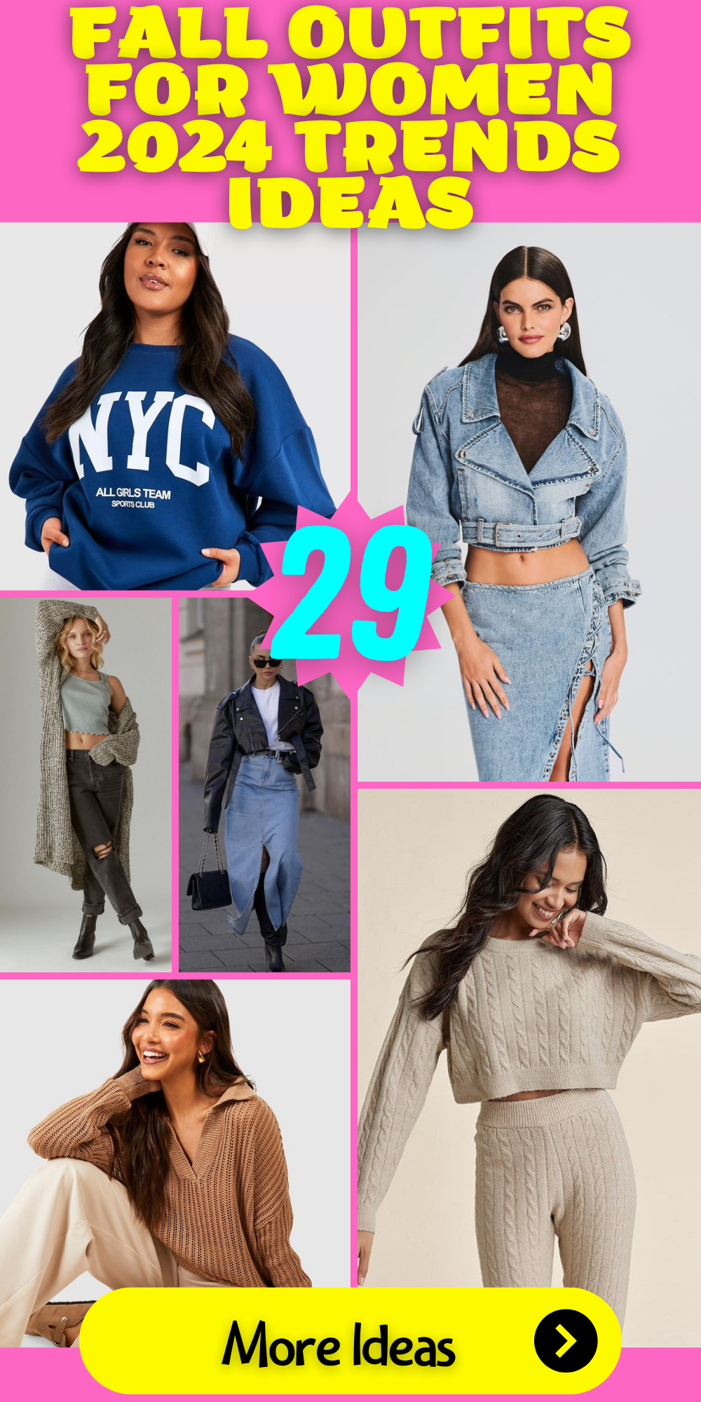 29 Fall Outfits for Women 2024: Trendy and Inspiring Ideas