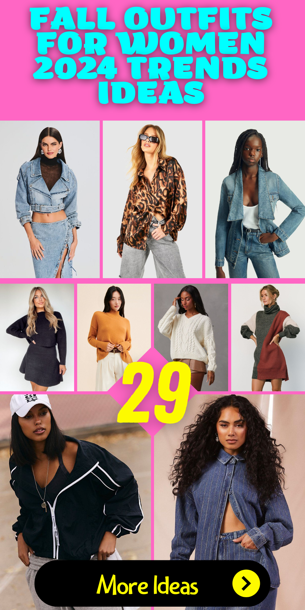 29 Fall Outfits for Women 2024: Trendy and Inspiring Ideas