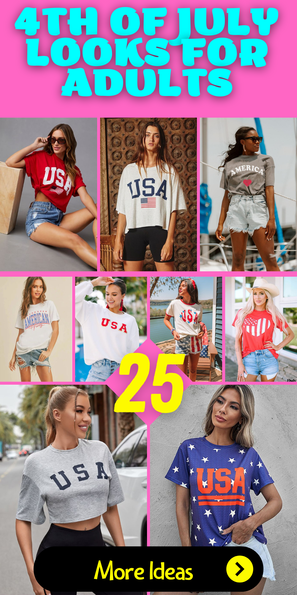 25 Chic 4th of July Looks for Adults: Stylish Ideas for Independence Day