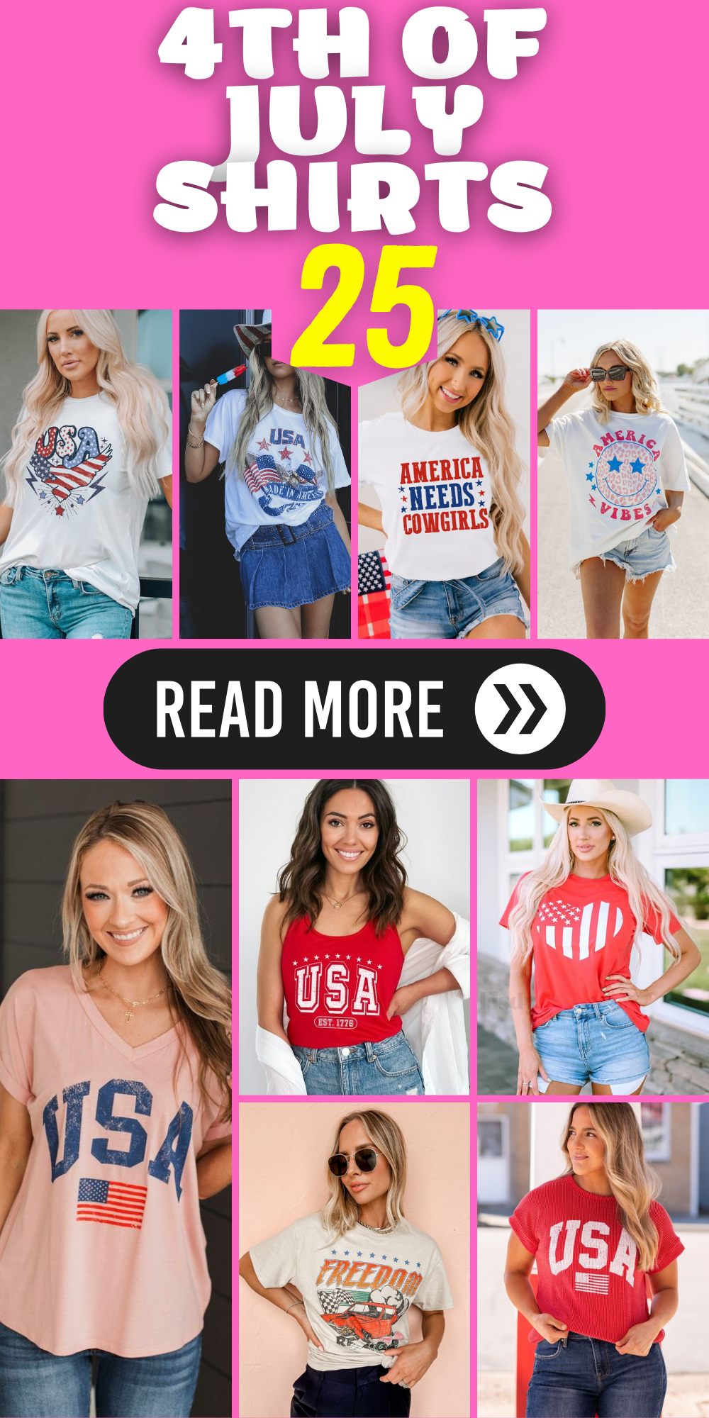 25 Patriotic 4th of July Shirts: Show Your American Spirit with Style!