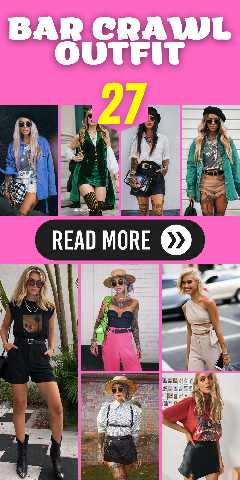 Bar Crawl Ready: 27 Outfit Ideas to Turn Heads on Your Night Out
